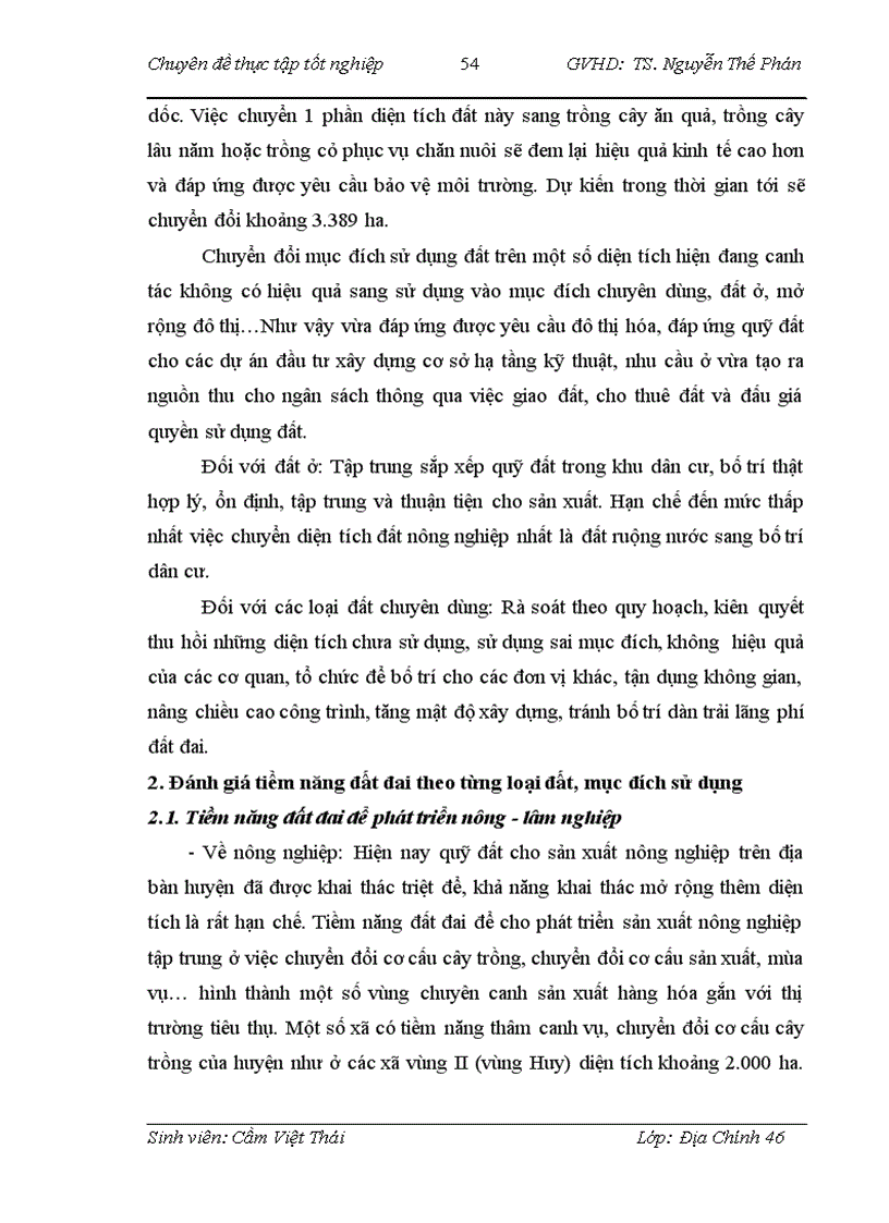 image for page Tình hình quản lý sử dụng đất trên địa bàn huyện Phù Yên tỉnh Sơn La