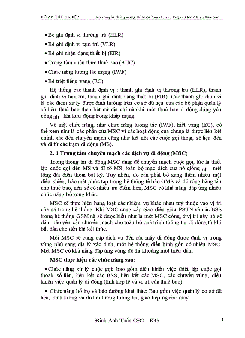 image for page Mở rộng hệ thống mạng IN MobiFone dịch vụ Prepaid lên 2 triệu thuê bao 1