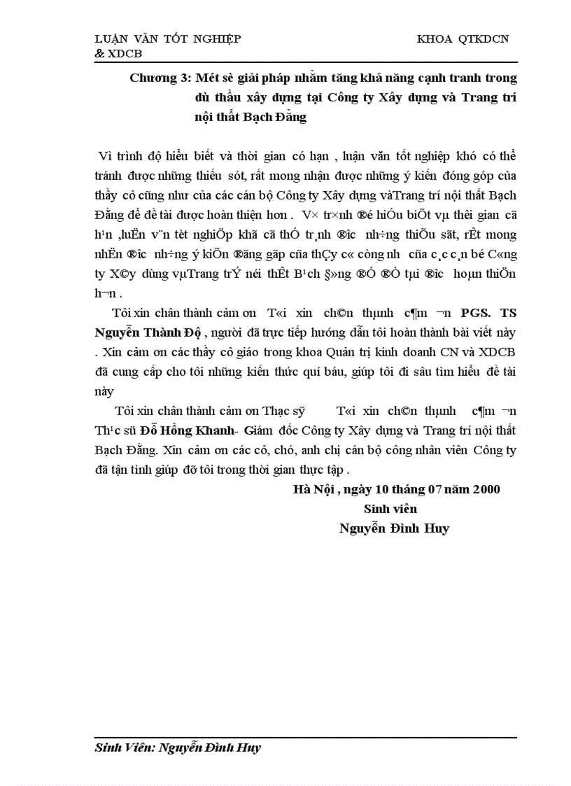 image for page Một số giải pháp nhằm tăng khả năng cạnh tranh trong dự thầu xây dựng ở Công ty Xây dựng vàTrang trí nội thất Bạch Đằng