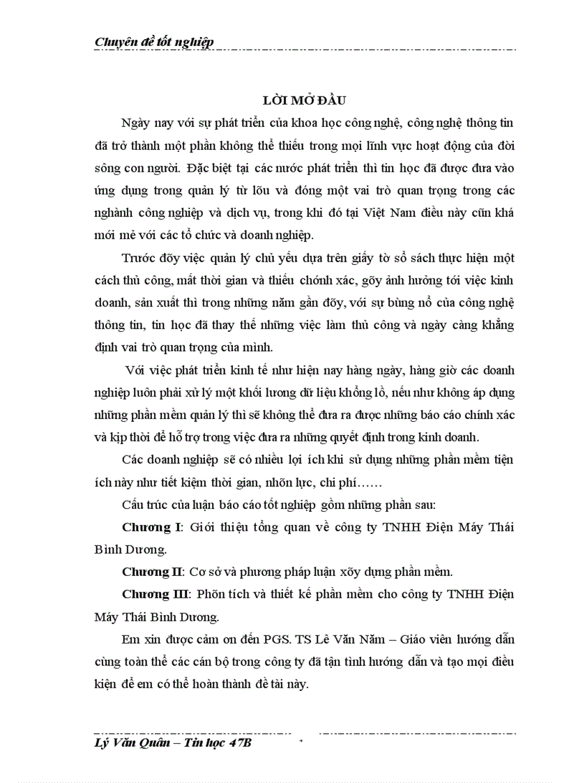 image for page Xây dựng phần mềm quản lý bán hàng tại công ty TNHH Điện Máy Thái Bình Dương