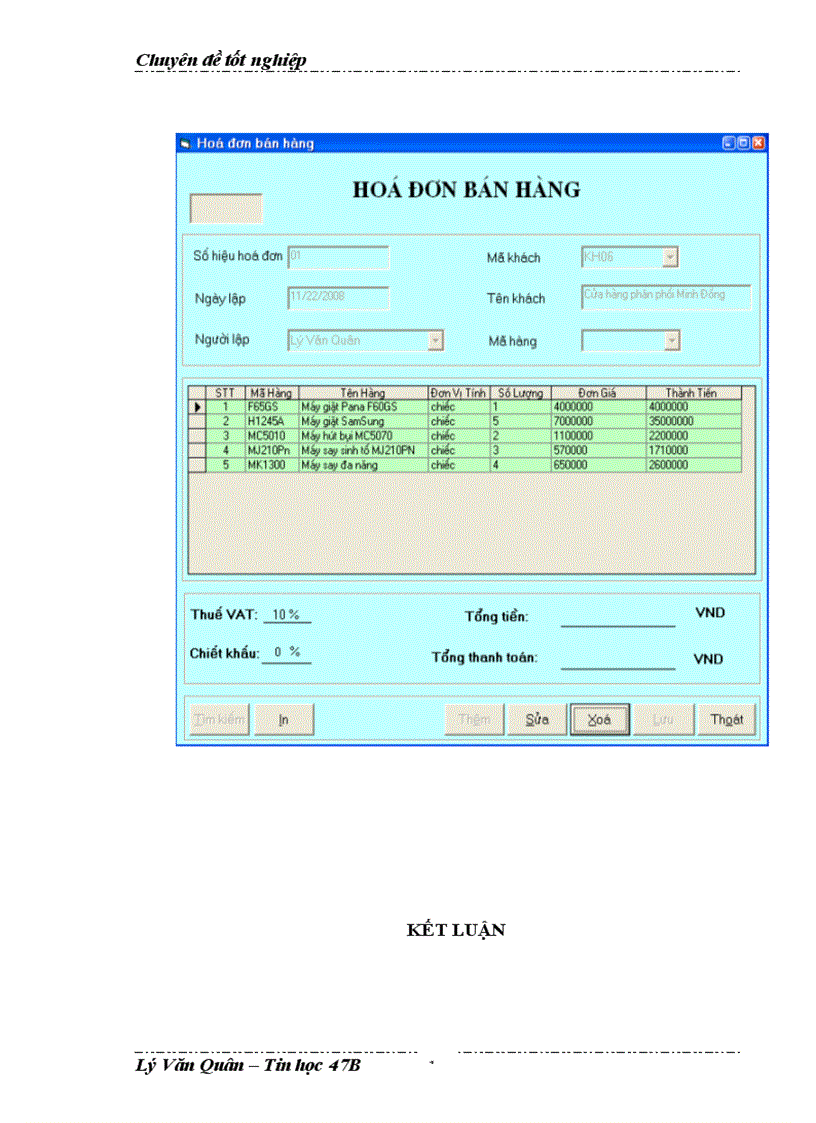 image for page Xây dựng phần mềm quản lý bán hàng tại công ty TNHH Điện Máy Thái Bình Dương