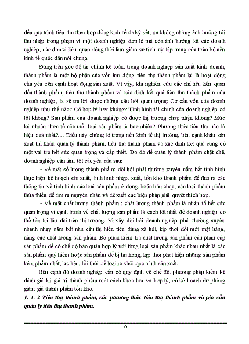 image for page Tổ chức công tác kế toán thành phẩm và tiêu thụ thành phẩm và xác định kết quả tiêu thụ ở công ty cơ khí Hà Nội 1