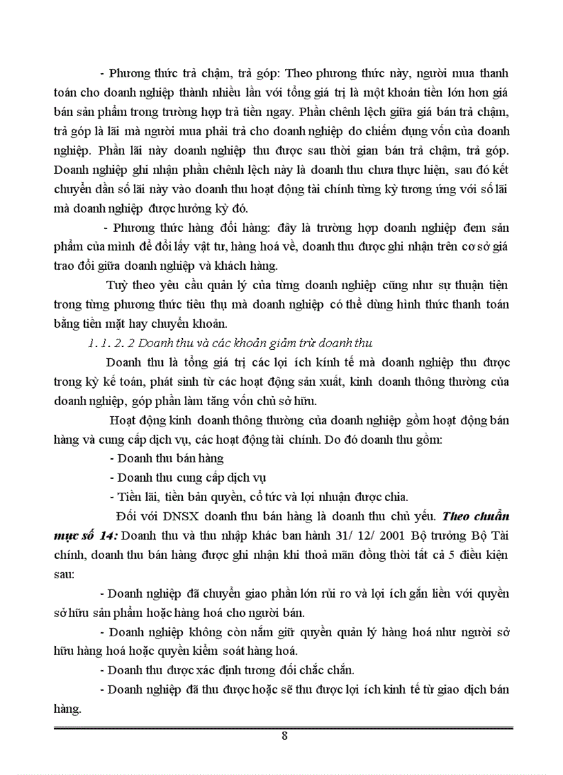 image for page Tổ chức công tác kế toán thành phẩm và tiêu thụ thành phẩm và xác định kết quả tiêu thụ ở công ty cơ khí Hà Nội 1