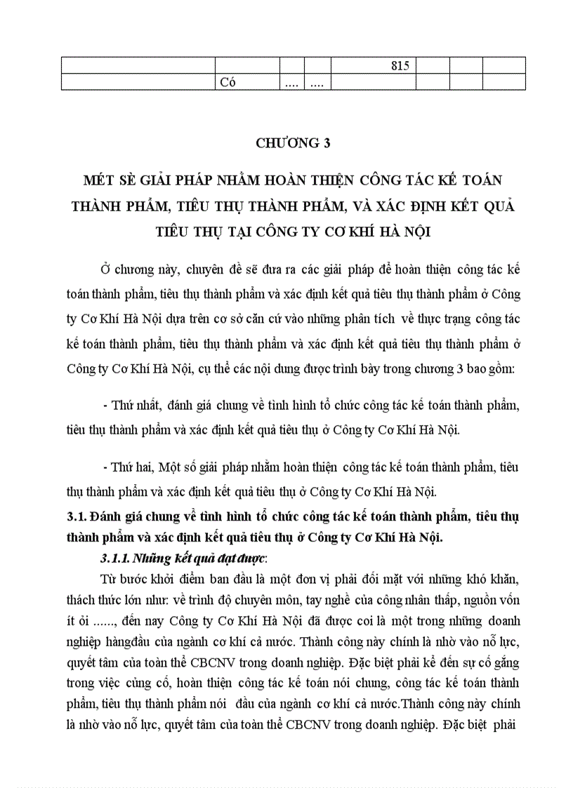 image for page Tổ chức công tác kế toán thành phẩm và tiêu thụ thành phẩm và xác định kết quả tiêu thụ ở công ty cơ khí Hà Nội 1