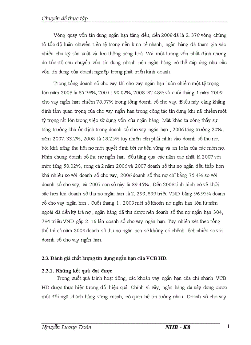 image for page Giải pháp nâng cao chất lượng tín dụng ngắn hạn tại Ngân hàng TMCP Ngoại thương Việt Nam Chi nhánh Hải Dương