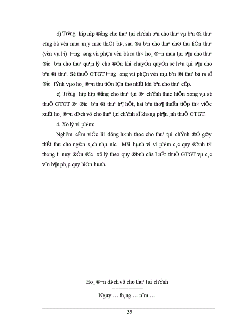 image for page Chế độ tài chính về tổ chức và hoạt động của công ty cho thuê tài chính ở việt nam