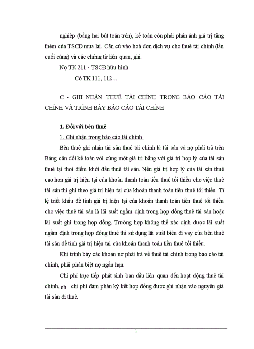 image for page Chế độ tài chính về tổ chức và hoạt động của công ty cho thuê tài chính ở việt nam