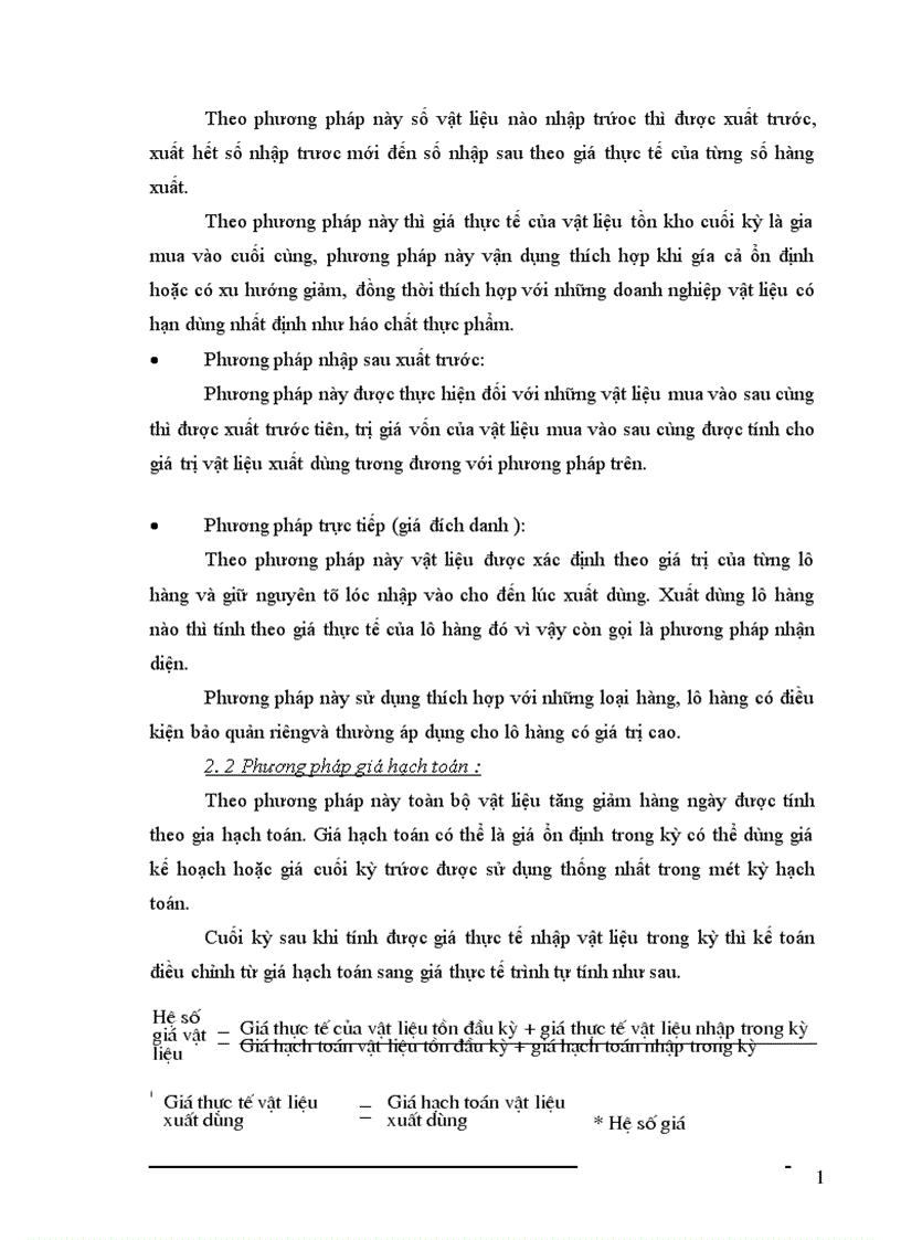 image for page Công tác hạch toán nguyên vật liệu tại Công ty Cổ Phần Diêm Thống Nhất 1