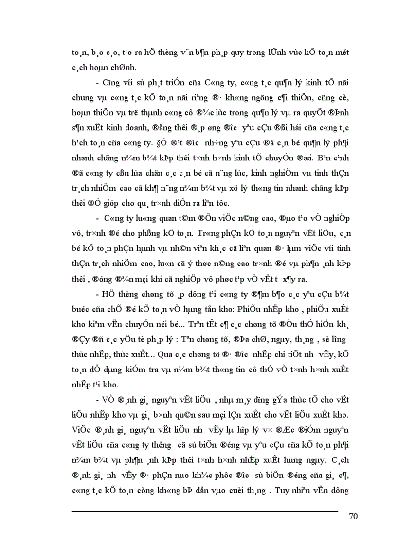 image for page Công tác hạch toán nguyên vật liệu tại Công ty Cổ Phần Diêm Thống Nhất 1