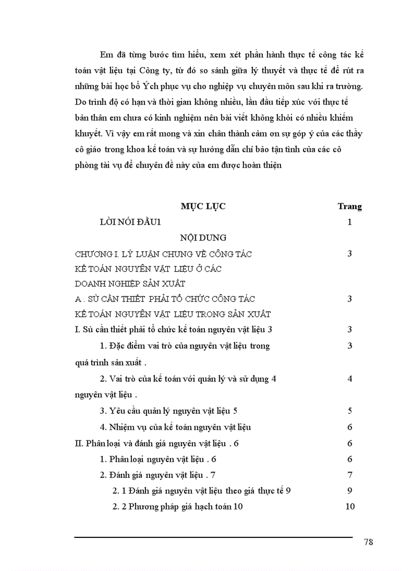 image for page Công tác hạch toán nguyên vật liệu tại Công ty Cổ Phần Diêm Thống Nhất 1