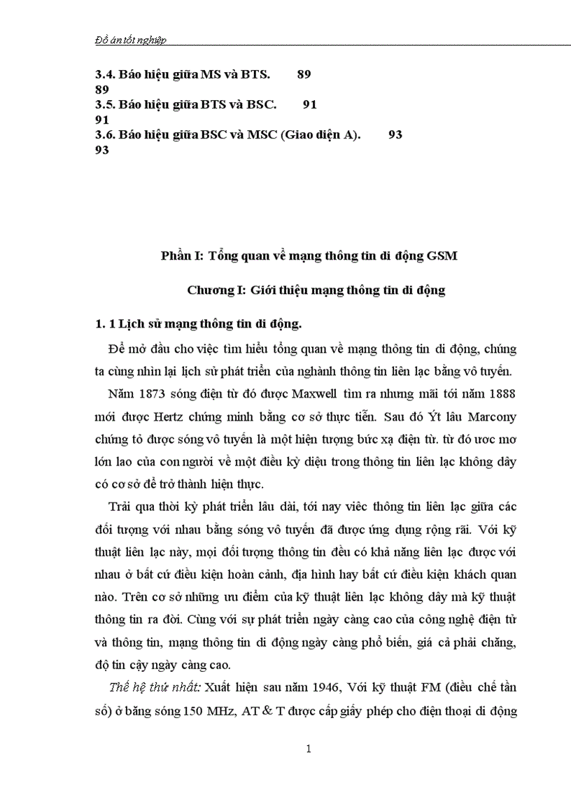 image for page Tổng quan về mạng thông tin di động GSM