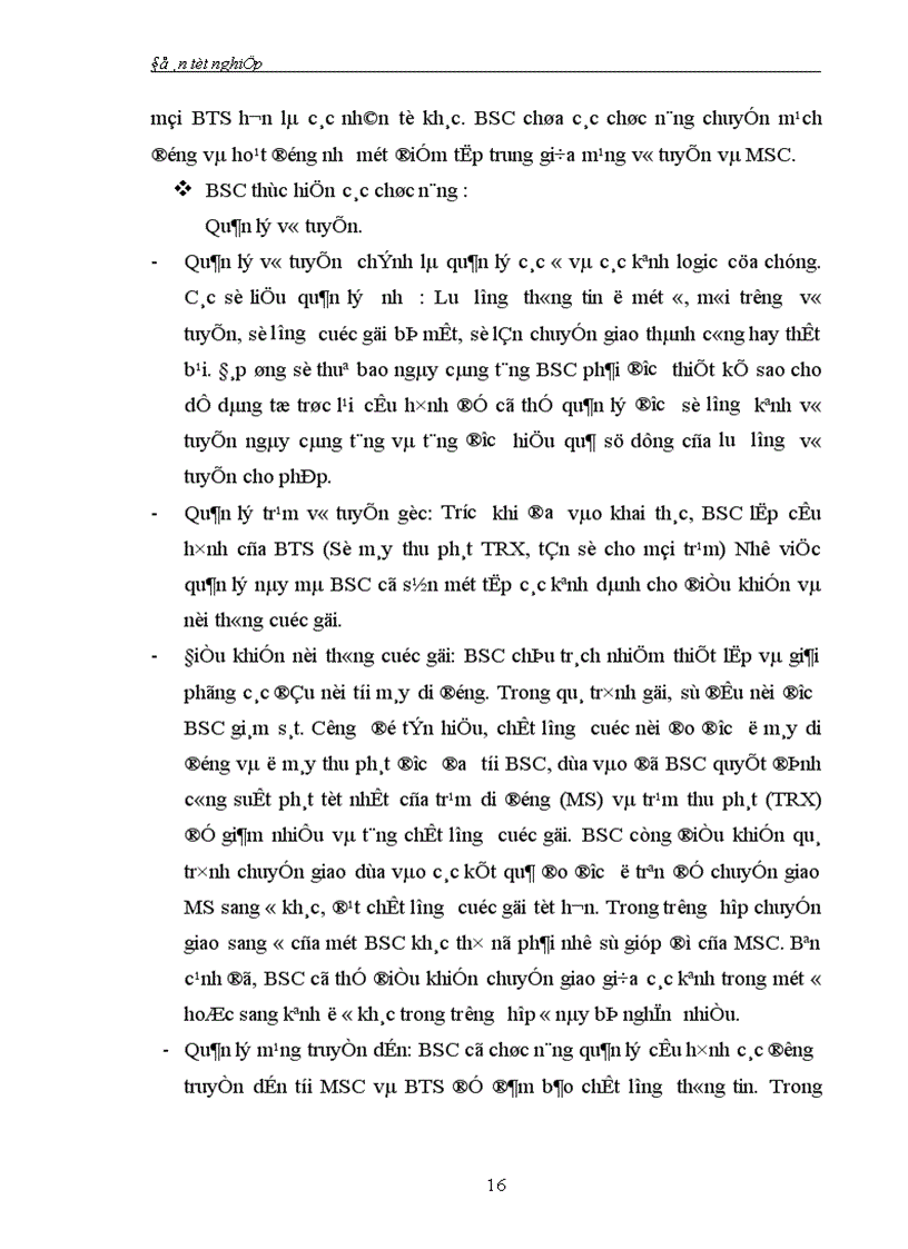 image for page Tổng quan về mạng thông tin di động GSM