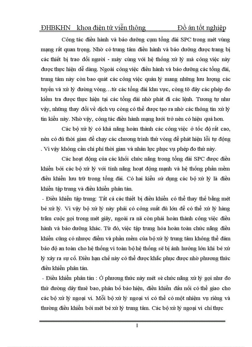 image for page Tổng quan về tổng đài NEAX 61E và phân hệ chuyển mạch