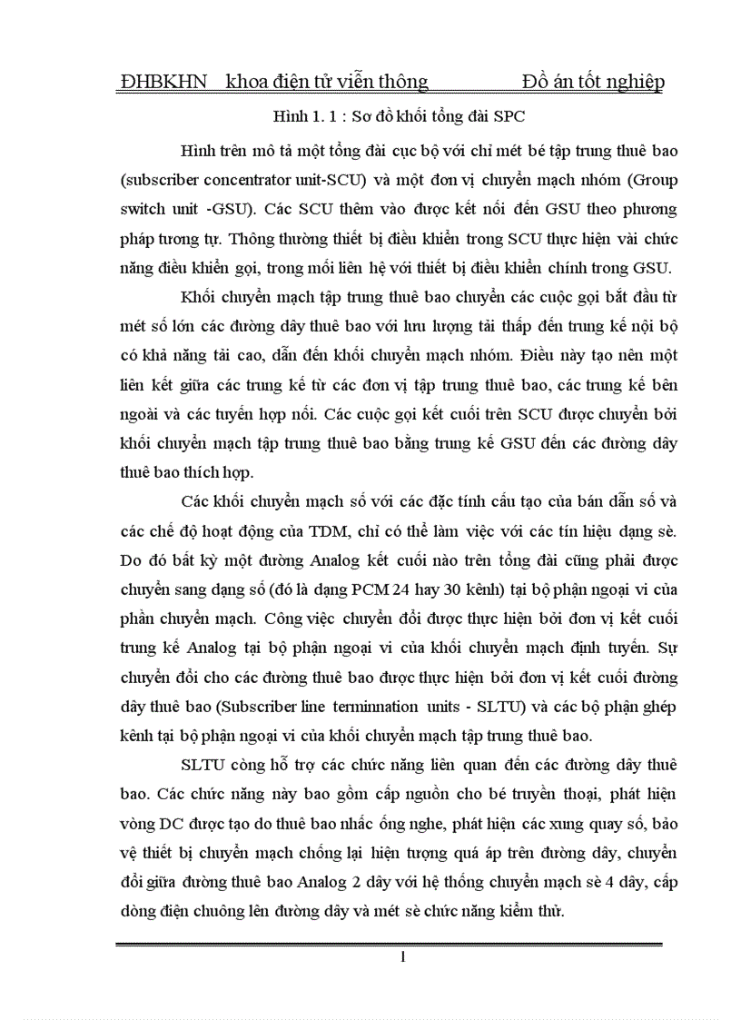 image for page Tổng quan về tổng đài NEAX 61E và phân hệ chuyển mạch