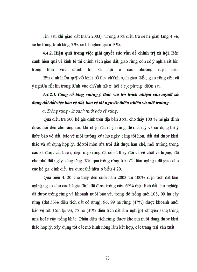 image for page Đánh giá tác động của chính sách giao đất giao rừng đến hiệu quả sử dụng đất của nông hộ trên địa bàn huyện Nghĩa Đàn Tỉnh Nghệ An 1