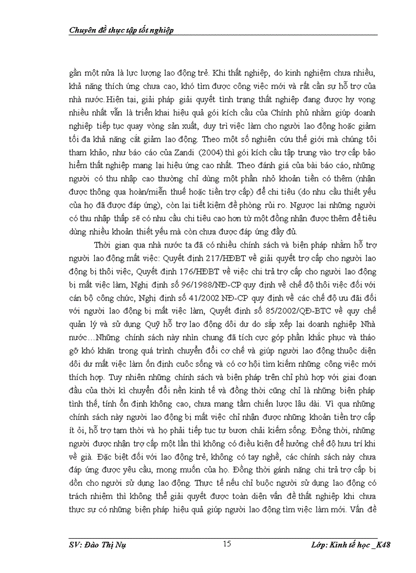 image for page Định hướng và các giải pháp nhằm giải quyết tình trạng thất nghiệp và tạo nhiều công ăn việc làm cho người lao động 1