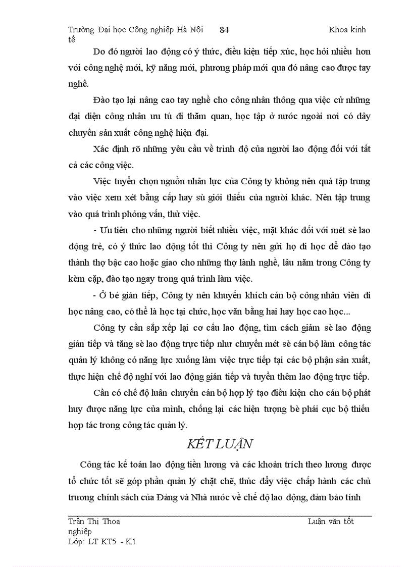 image for page Hoàn thiện công tác kế toán tiền lương và các khoản trích theo lương tại Công ty TNHH T A