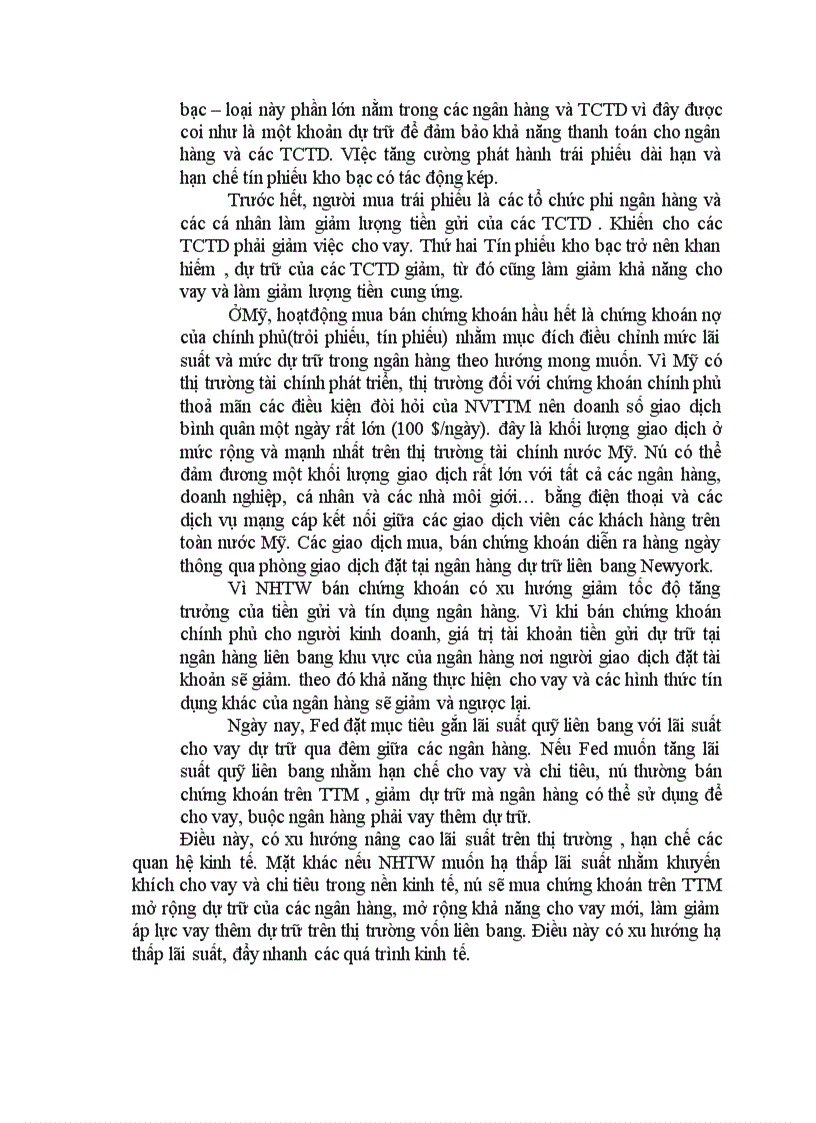 image for page Thực trạng hoạt động thị trường mở ở Việt Nam hiện nay 1