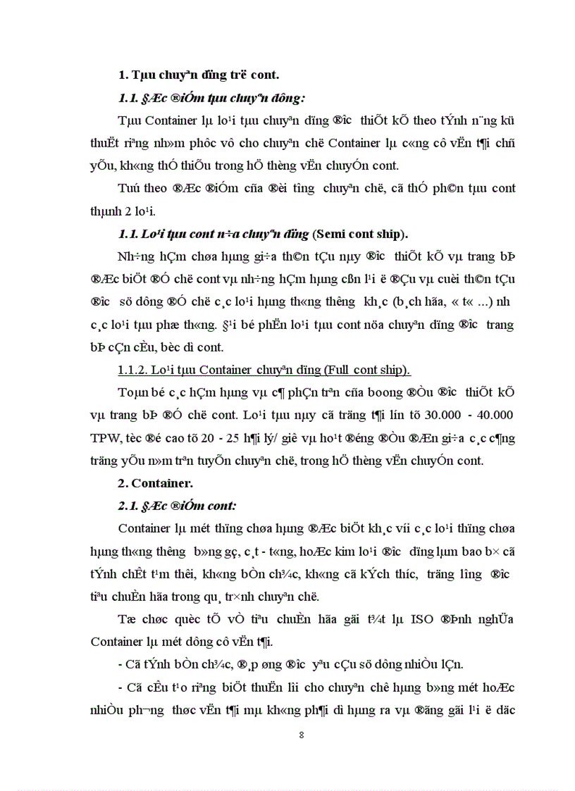 image for page Vận tải Container Thực trạng và phương hướng phát triển tại Việt Nam 1