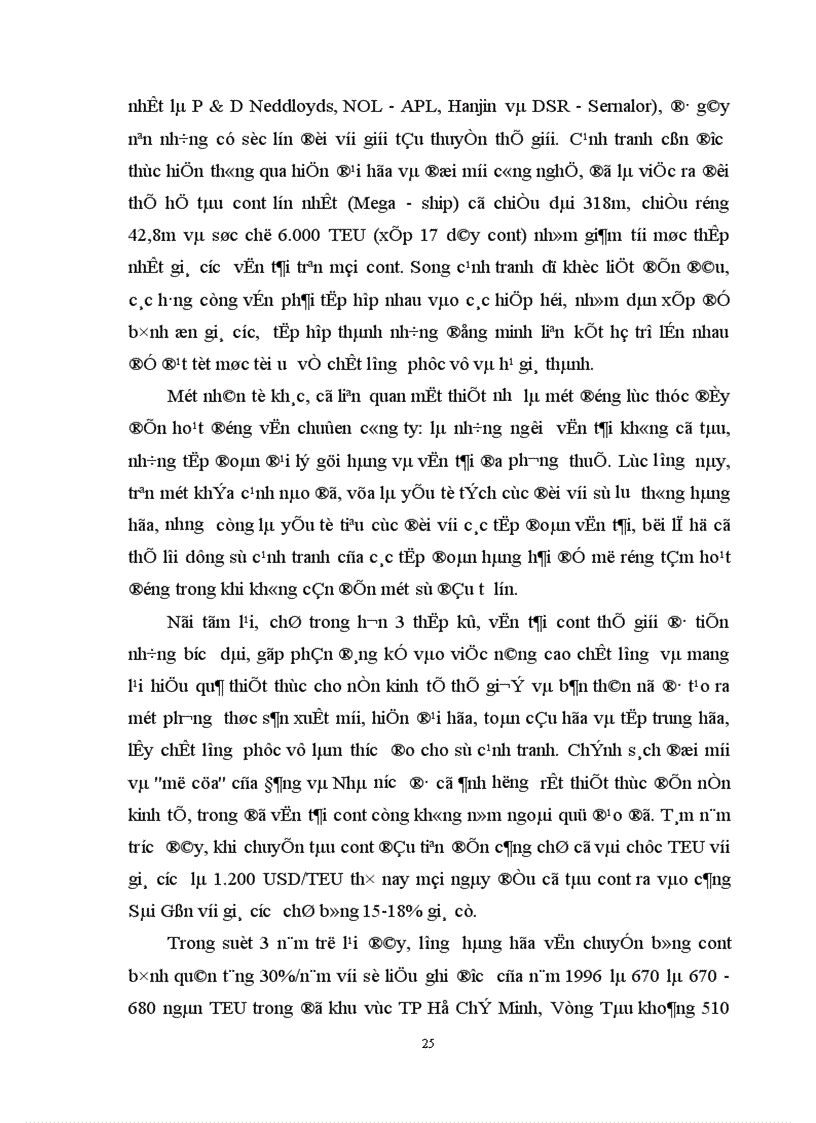 image for page Vận tải Container Thực trạng và phương hướng phát triển tại Việt Nam 1