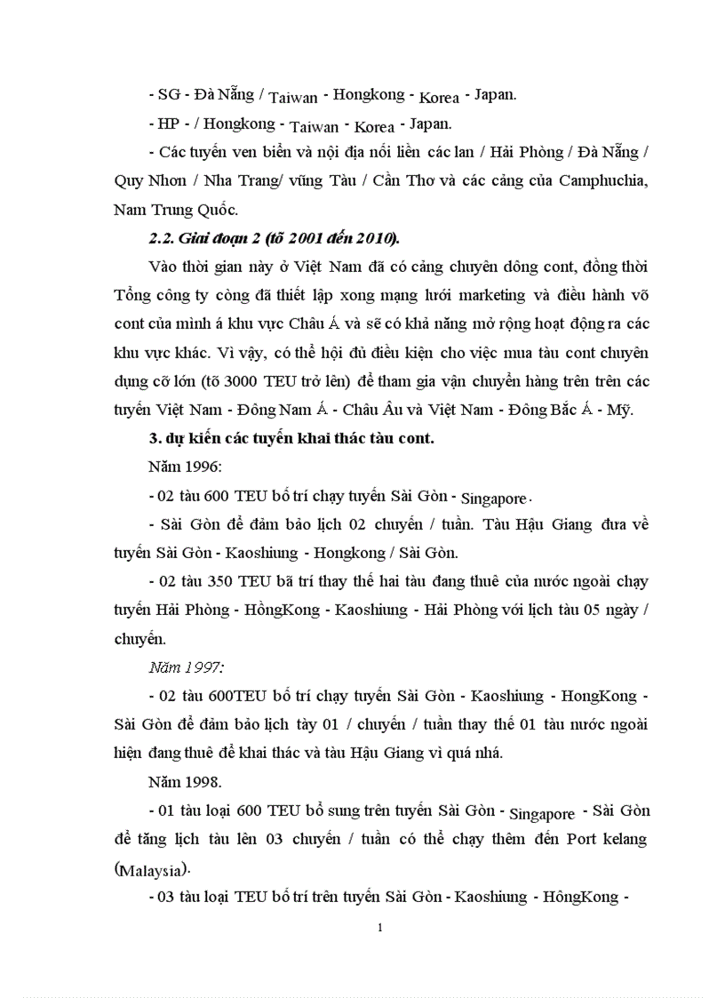 image for page Vận tải Container Thực trạng và phương hướng phát triển tại Việt Nam 1