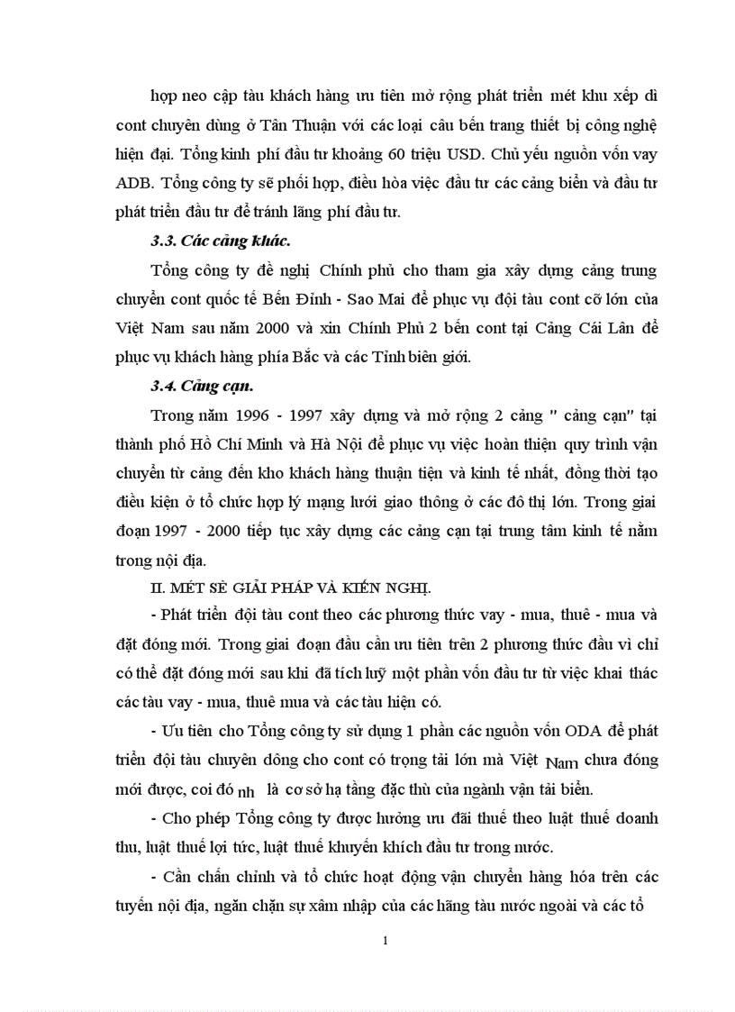 image for page Vận tải Container Thực trạng và phương hướng phát triển tại Việt Nam 1