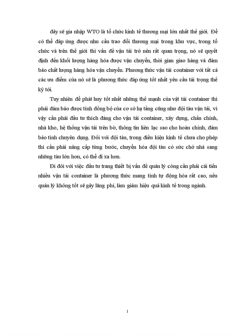 image for page Vận tải Container Thực trạng và phương hướng phát triển tại Việt Nam 1