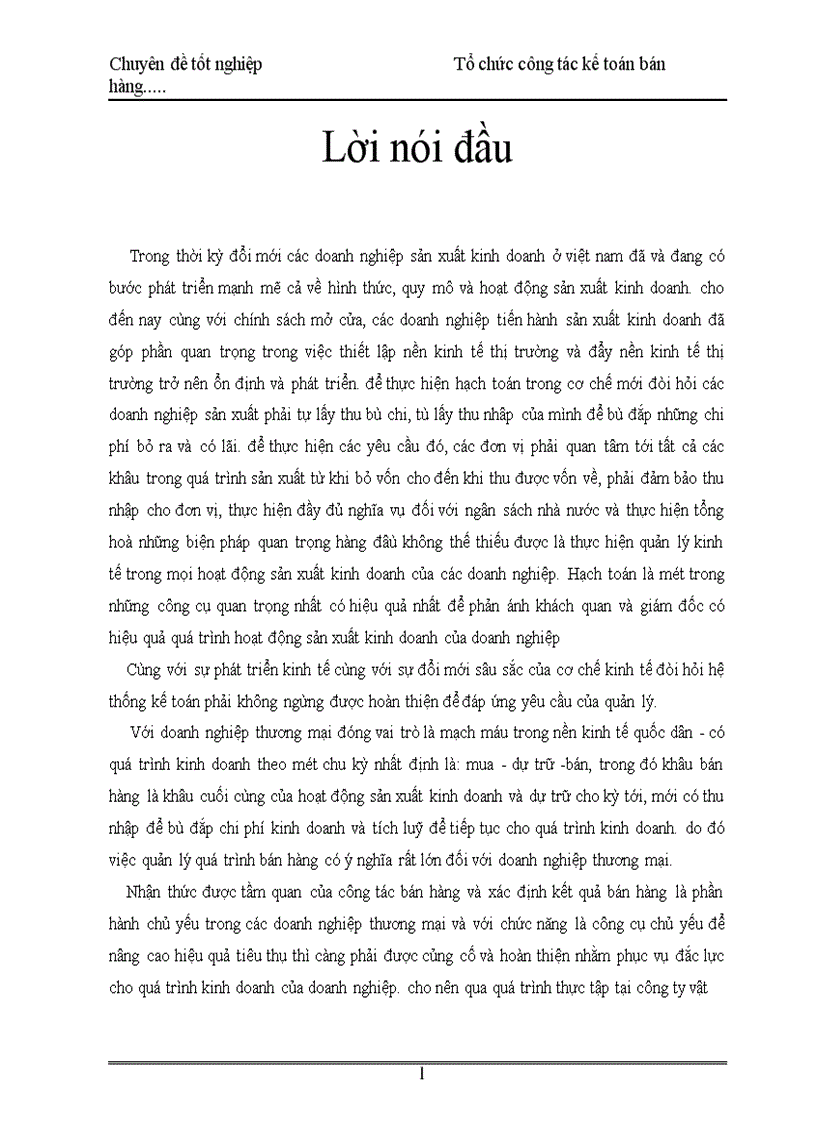 image for page Tổ chức kế toán bán hàng và xác định kết quả bán hàng tại Cửa hàng kinh doanh chiếu sáng đóng ngắt thuộc công ty vật liệu điện và dụng cụ cơ khí 1
