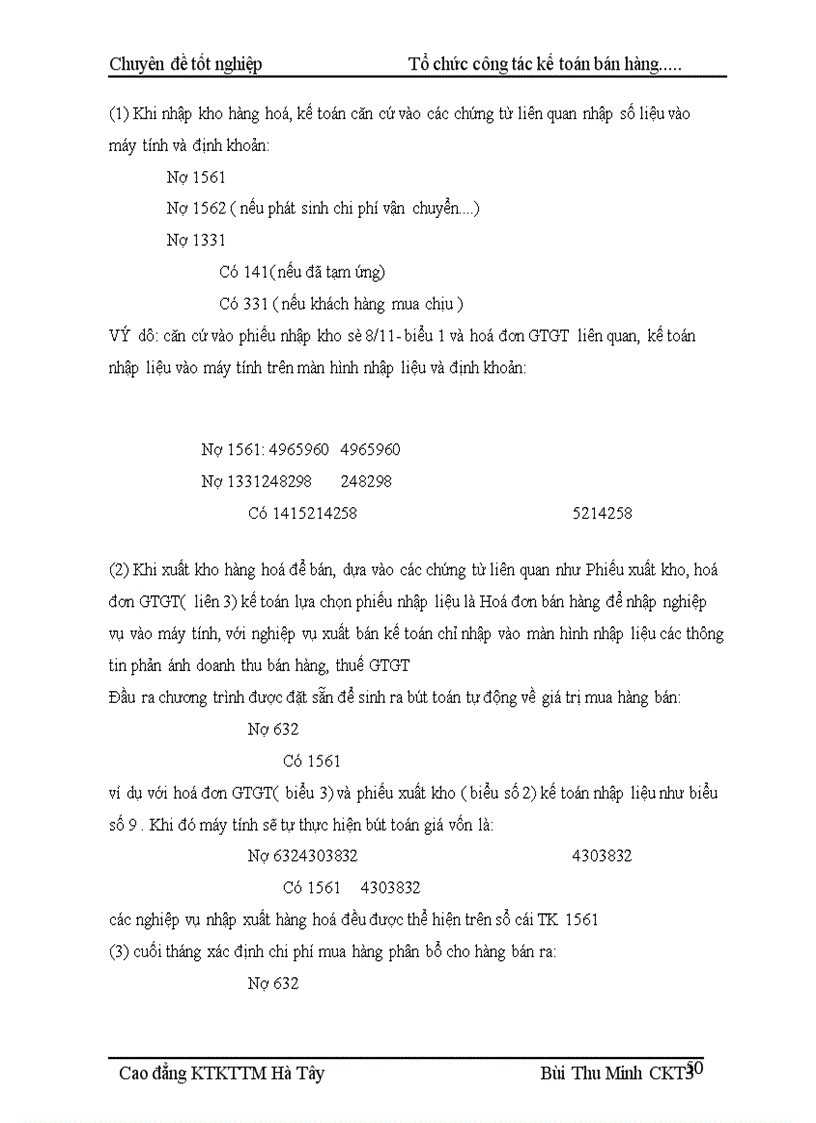 image for page Tổ chức kế toán bán hàng và xác định kết quả bán hàng tại Cửa hàng kinh doanh chiếu sáng đóng ngắt thuộc công ty vật liệu điện và dụng cụ cơ khí 1