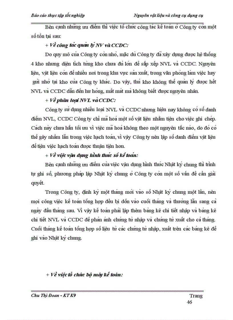 image for page Thư c tê công ta c kê toa n NVL va CCDC ta i Công ty TNHH SX TM Vu Ha i
