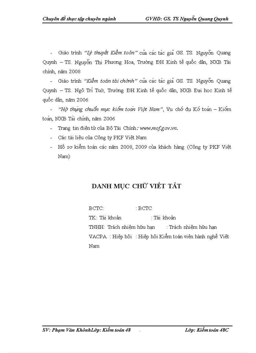 image for page Hoàn thiện kiểm toán chu trình bán hàng và thu tiền trong kiểm toán BCTC do Công ty TNHH Kiểm toán PKF Việt Nam thực hiện 1