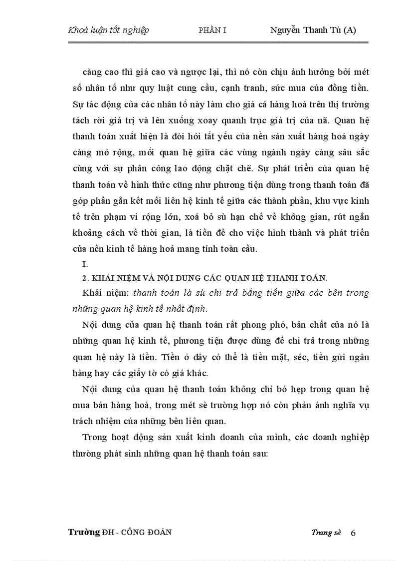 image for page Hoàn thiện công tác kế toán các nghiệp vụ thanh toán với người mua hàng và người cung cấp tại Công ty Dệt vải Công nghiệp Hà Nội 1