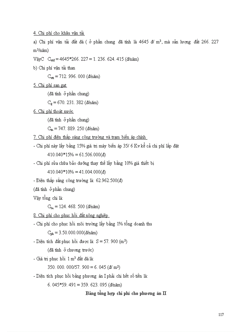 image for page Lựa chọn trình tự khái thácHợp lý cho mỏ than Núi Hồng