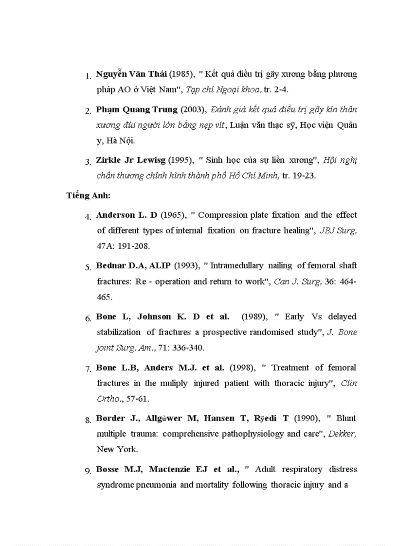 image for page Đánh giá kết quả điều trị gãy kín thân xương đùi ở người lớn bằng nẹp vít tại bệnh viện Việt Đức trong 2 năm 2004 2005 1