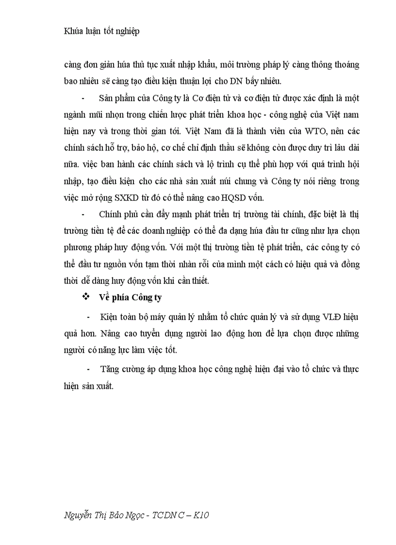 image for page Giải pháp nhằm nâng cao hiệu quả sử dụng vốn lưu động tại Công ty cổ phần Phát triển kỹ thuật và đầu tư