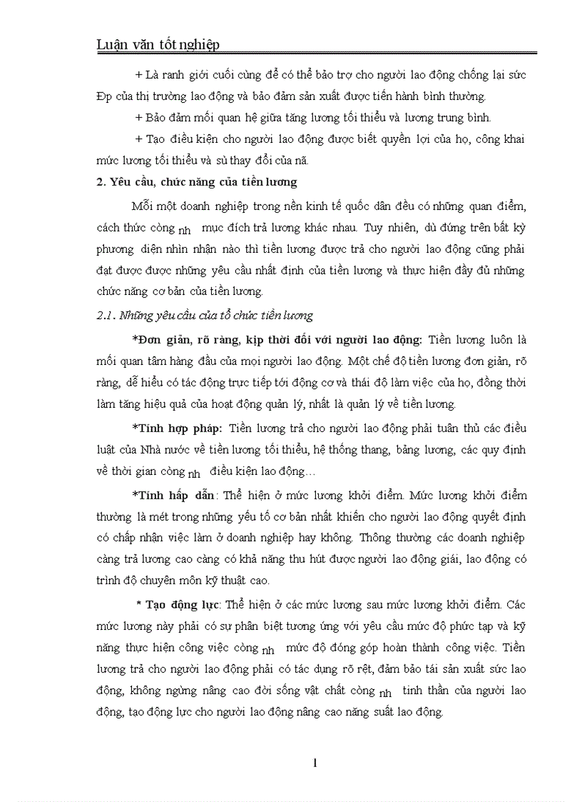 image for page Những giải pháp nhằm cải tiến các hình thức trả lương tại Công ty Xây dựng lắp máy điện nước Hà nội