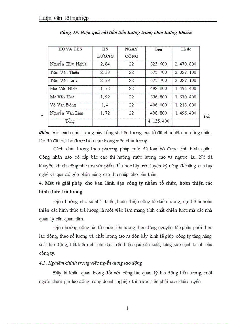 image for page Những giải pháp nhằm cải tiến các hình thức trả lương tại Công ty Xây dựng lắp máy điện nước Hà nội