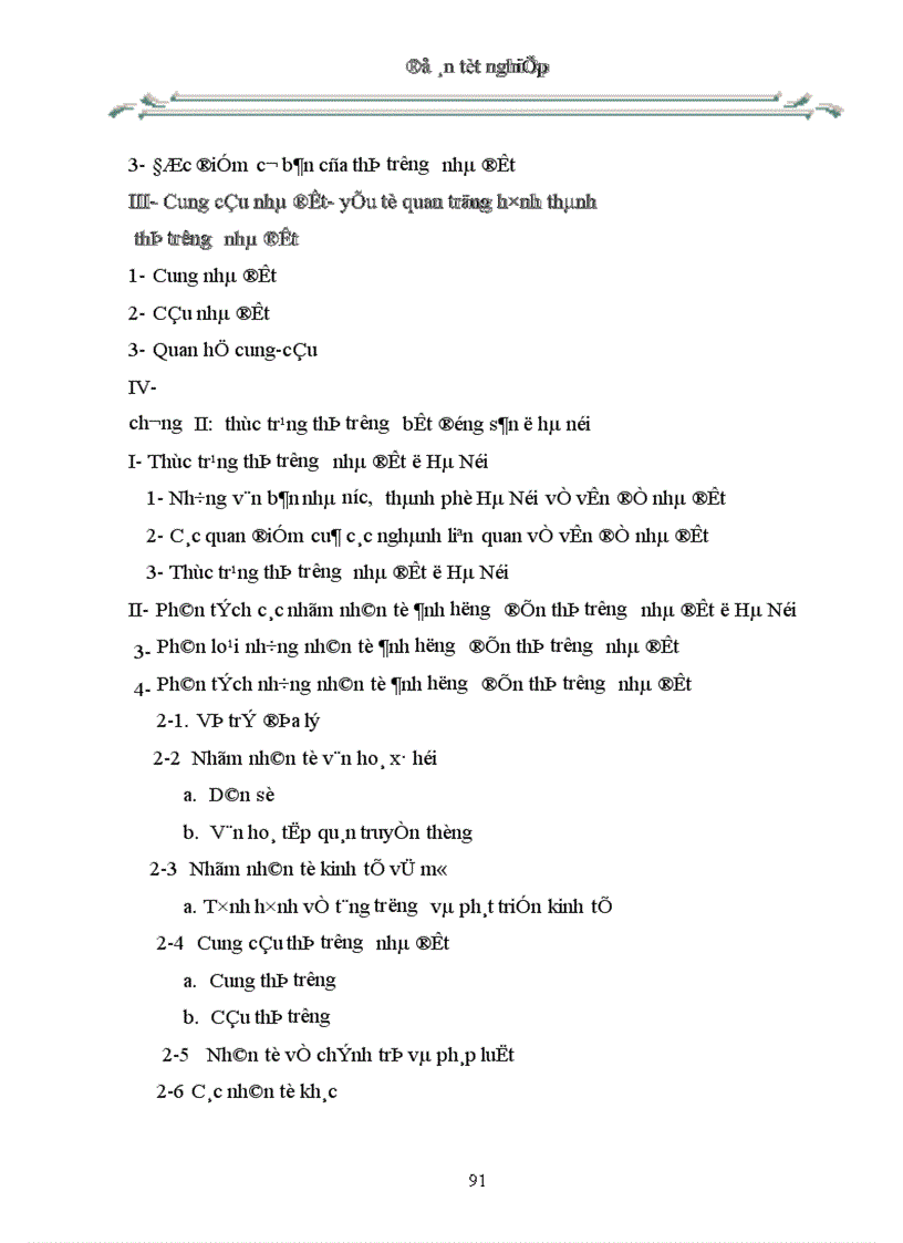 image for page Cung cầu nhà đất yếu tố quan trọng hình thành thị trường nhà đất