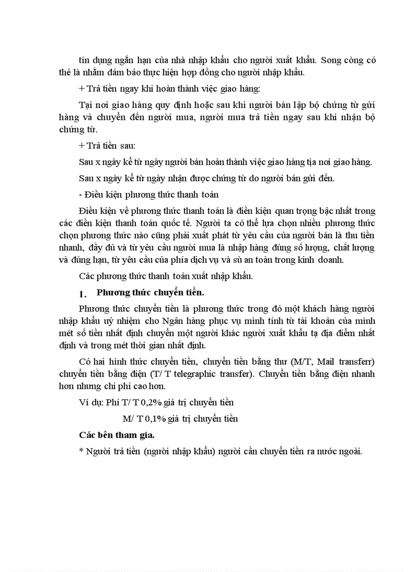 image for page Một số giải pháp nâng cao hiệu quả trong công tác thanh toán hàng xuất nhập khẩu bằng phương thức tính dụng chứng từ tại Ngân hàng Ngoại thương Việt Nam 1