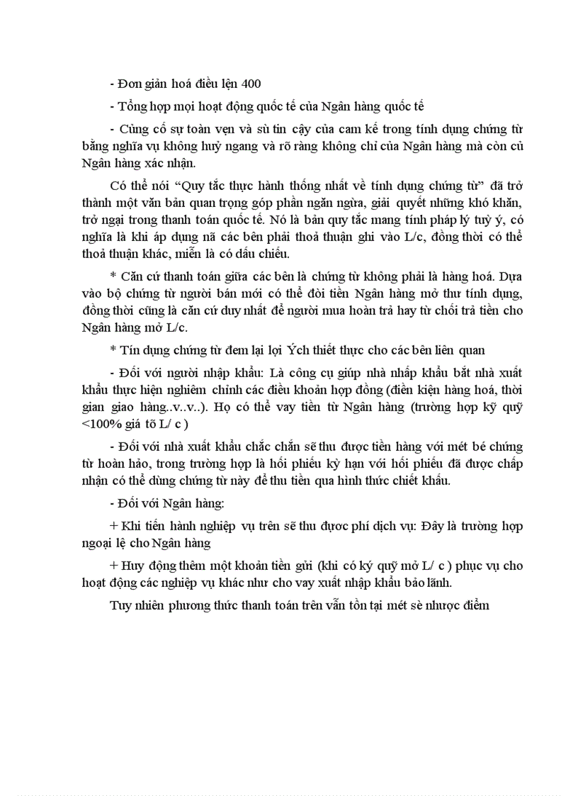 image for page Một số giải pháp nâng cao hiệu quả trong công tác thanh toán hàng xuất nhập khẩu bằng phương thức tính dụng chứng từ tại Ngân hàng Ngoại thương Việt Nam 1