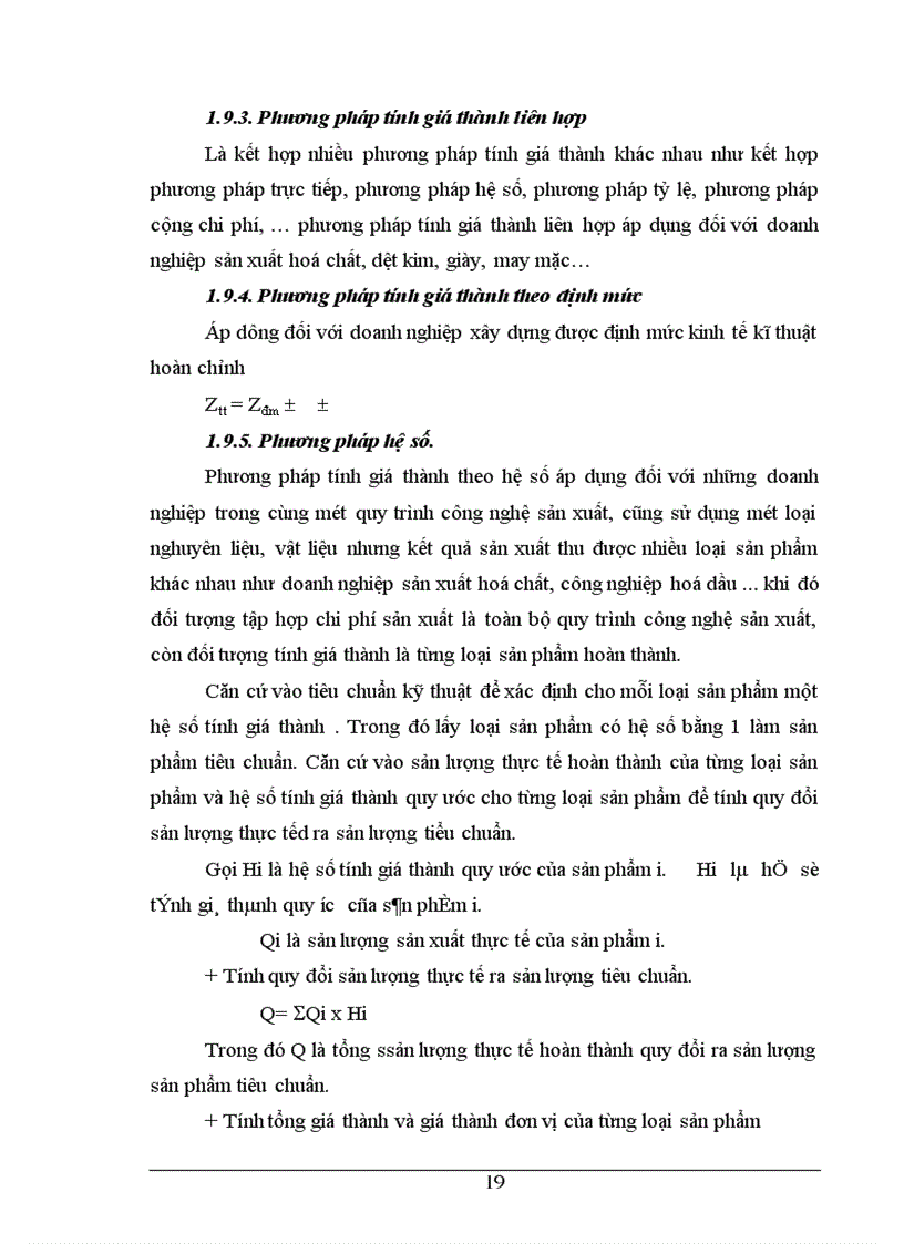 image for page Tổ chức công tác tập hợp chi phí sản xuất và tính giá thành sản phẩm tại nhà máy xi măng Sông Đà thuộc công ty xây lắp vật tư vận tải Sông Đà
