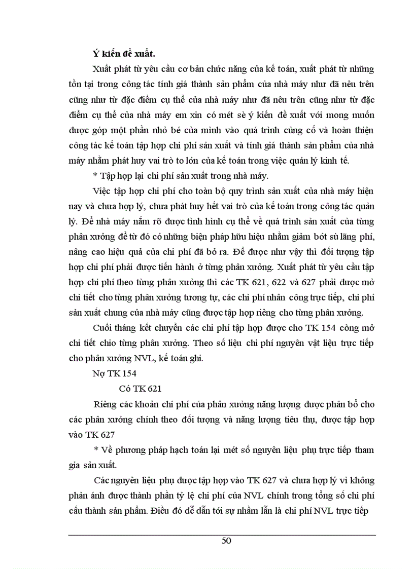 image for page Tổ chức công tác tập hợp chi phí sản xuất và tính giá thành sản phẩm tại nhà máy xi măng Sông Đà thuộc công ty xây lắp vật tư vận tải Sông Đà