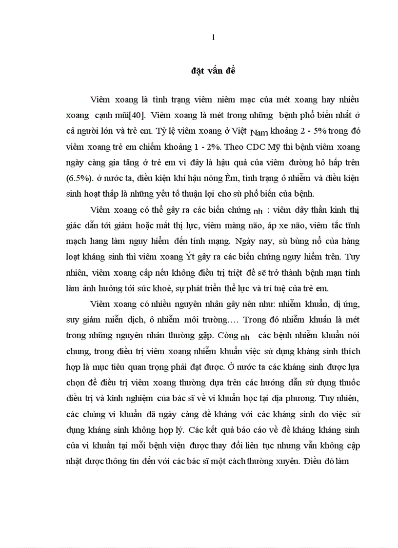 image for page Nghiên cứu đặc điểm lâm sàng cận lâm sàng của viêm xoang nhiễm khuẩn ở trẻ em 1