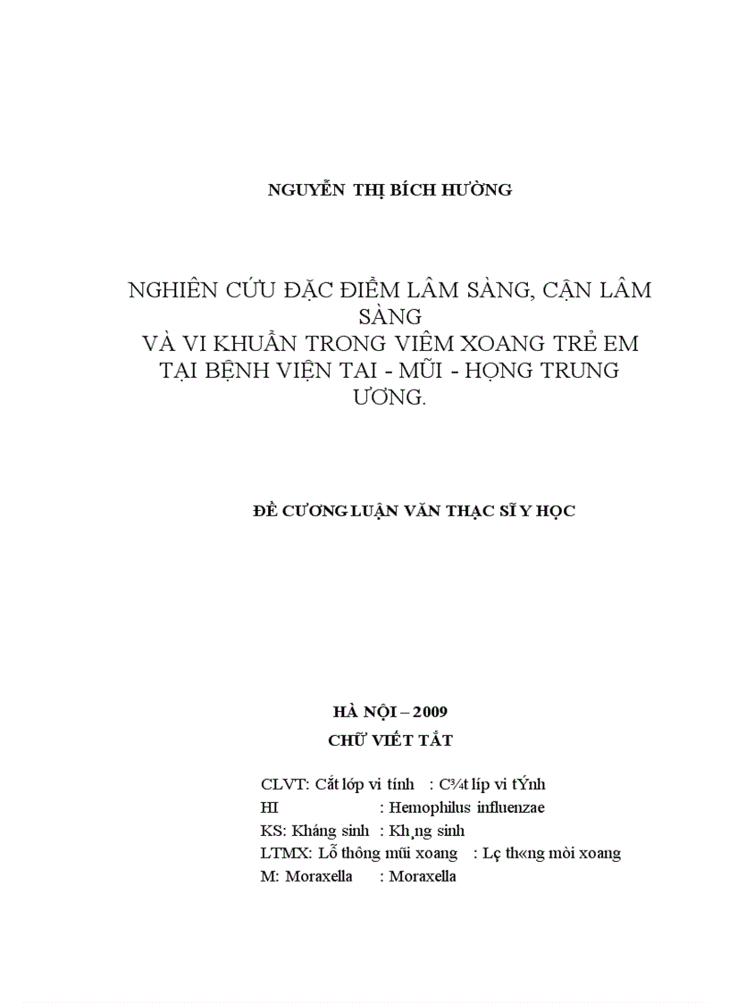 image for page Nghiên cứu đặc điểm lâm sàng cận lâm sàng của viêm xoang nhiễm khuẩn ở trẻ em 1