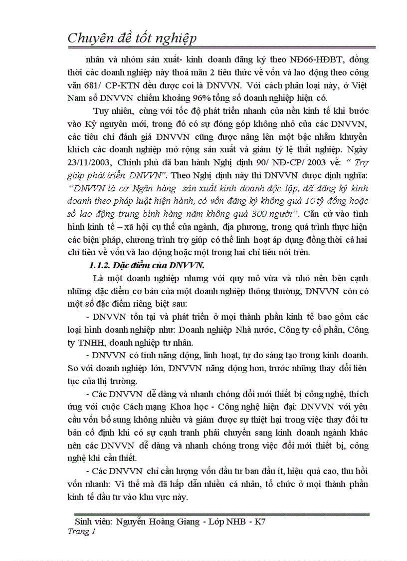 image for page Giải pháp nâng cao chất lượng tín dụng đối với doanh nghiệp vừa và nhỏ tại ngân hàng công thương khu vực Ba Đình thuộc ngân hàng TMCP công thương Việt Nam 1