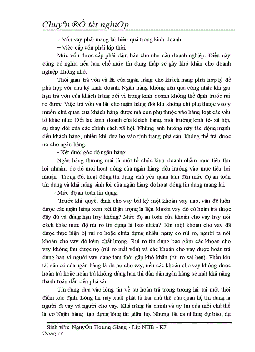 image for page Giải pháp nâng cao chất lượng tín dụng đối với doanh nghiệp vừa và nhỏ tại ngân hàng công thương khu vực Ba Đình thuộc ngân hàng TMCP công thương Việt Nam 1