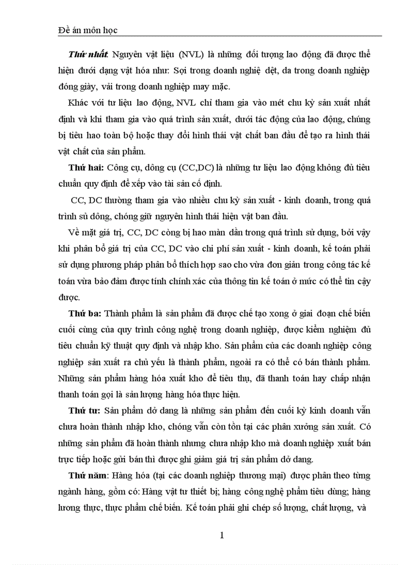 image for page Bàn về hệ thống nguyên tắc và phương pháp tính giá hàng tồn kho trong doanh nghiệp 1