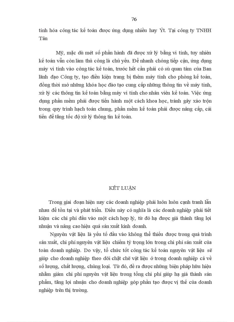 image for page Hoàn thiện công tác kế toán nguyên vật liệu tại công ty TNHH Tân Mỹ 1