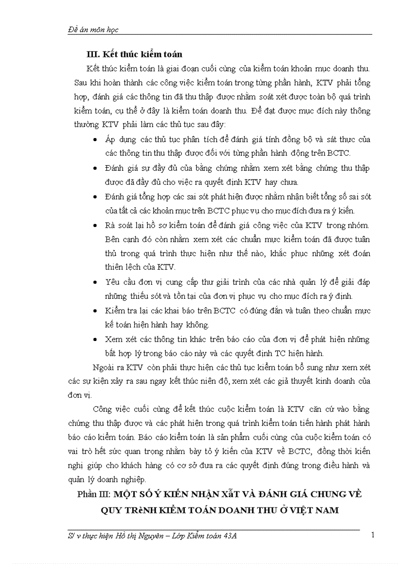 image for page Quy trình kiểm toán doanh thu trong kiểm toán báo cáo tài chính 1