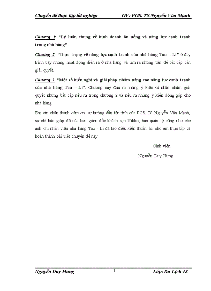 image for page Nâng cao năng lực cạnh tranh của nhà hàng Tao Li khách sạn Nikko 1